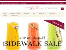 Tablet Screenshot of howardsjewelrycenter.com